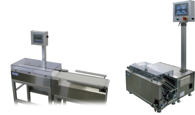 Belt conveyance Check weigher